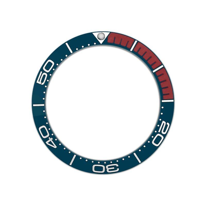 38mm Curved Ceramic Bezel Insert Ring for SKX007, SKX009, SRPD, GMT, SUB, and Seahorse Watch Cases, Men's Watch Modification Part, Parallel Import