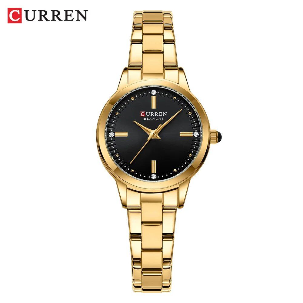 Karlen Women's Simple Dial Bracelet Quartz Watch, Stylish and Elegant, Color: Parallel Import