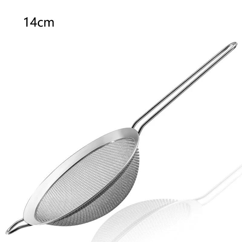 Set of 1, 3, or 4 Stainless Steel Wire Extra-Fine Mesh Oil Strainer, Flour Sifter, Flower Sieve, Pastry & Baking Tools, Kitchen Accessories, Parallel Import