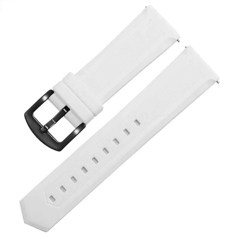 Rubber strap for Tag Heuer and Seiko watches, 18mm, 20mm, 22mm, 24mm, black, blue, orange, compatible with all brands. Watch band accessories. Band color: mm. Parallel import.