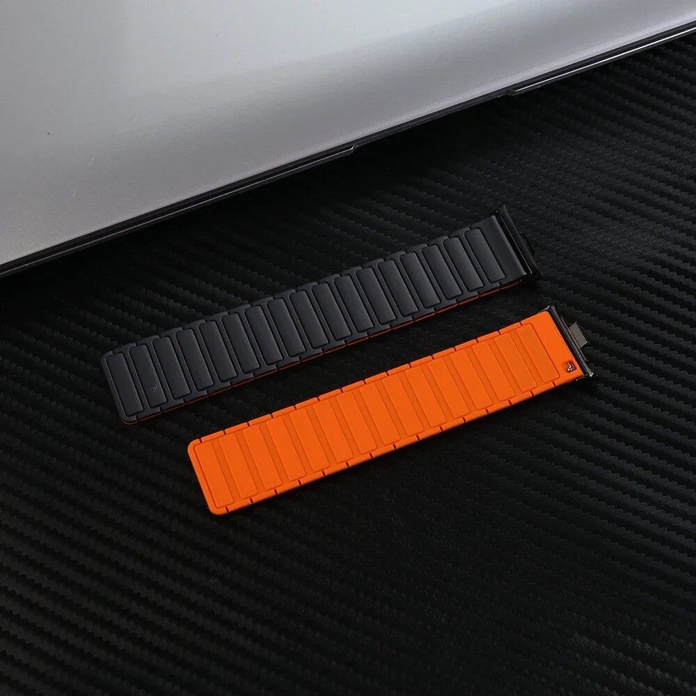 Replacement Magnetic Silicone Wristband for Xiaomi Mi 9 Pro/8 Pro, Redmi Watch 4/5 Compatible, Mi Band 9 Pro Watch Strap, Band Color: Parallel Import