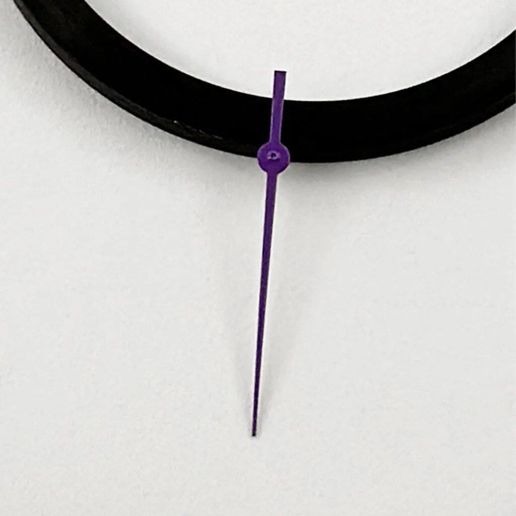 12.5mm Single Second Hand, Silver, Gold, Blue, Green, Orange, Red, Clock Hands, Watch Hands/Pointers for NH35, NH36, NH38, NH70, and NH72 Movements. Color: Parallel Import.