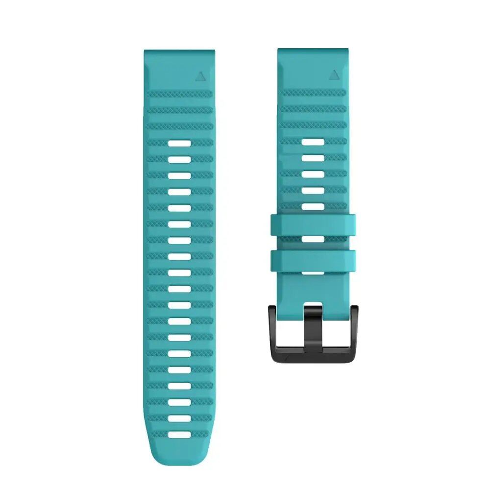 ANBEST 26mm/22mm Soft Silicone Strap for Garmin Fenix 6X/6X Pro/5/3, Compatible with Fenix 6/6 Pro/5X/5 Plus, Band Color: Pro, Parallel Import