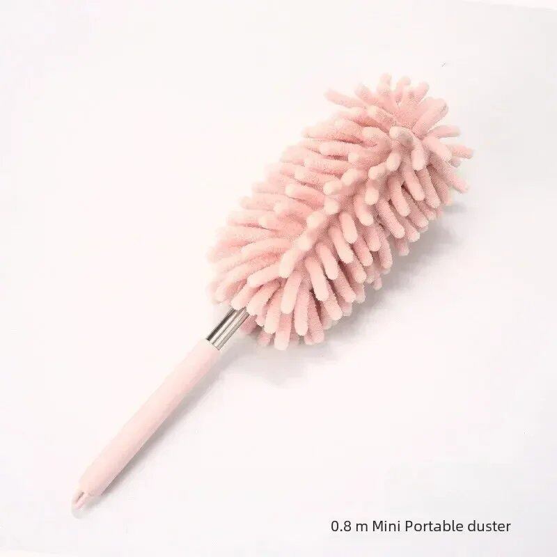 Set of 1/2 Miniature Car Duster Brushes, Telescopic, Dust Removal, Cleaning & Washing Tool for Home Use, Automotive, Air Conditioners, Furniture, and Blinds (Parallel Import)