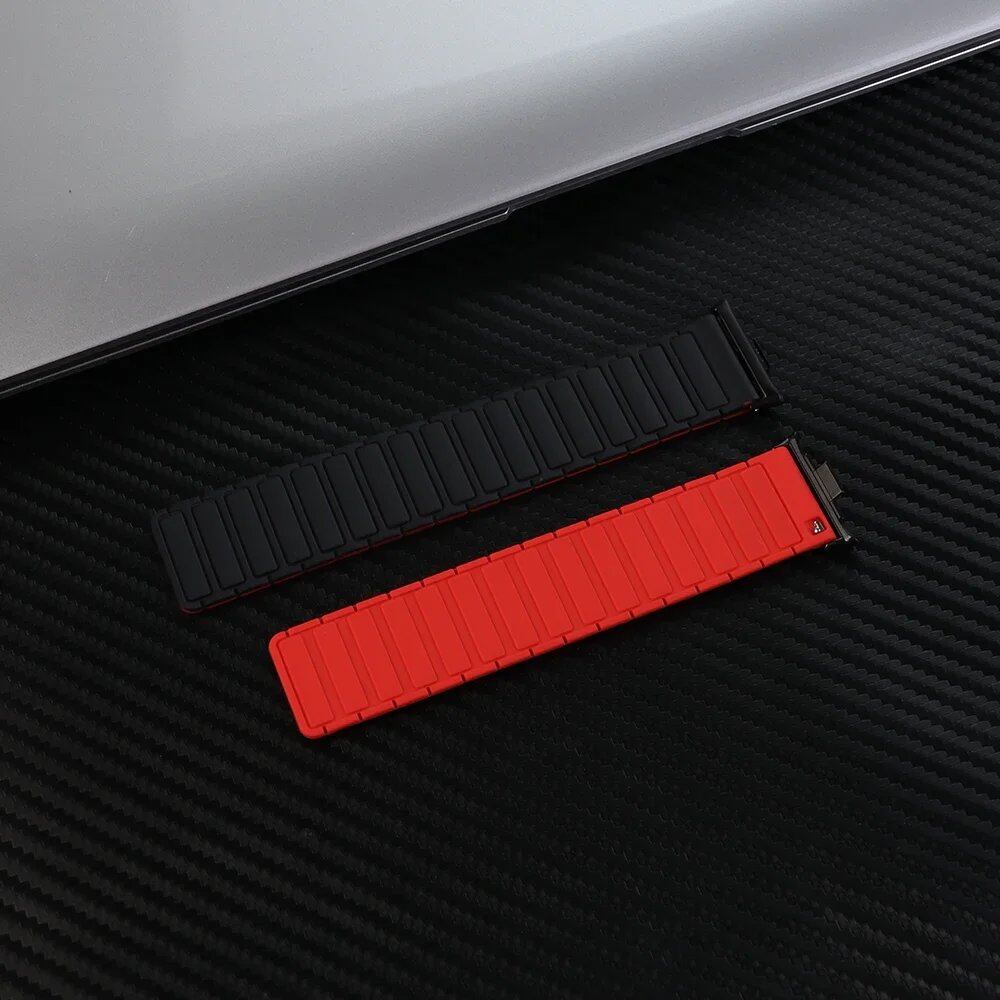 Replacement Magnetic Silicone Wristband for Xiaomi Mi 9 Pro/8 Pro, Redmi Watch 4/5 Compatible, Mi Band 9 Pro Watch Strap, Band Color: Parallel Import