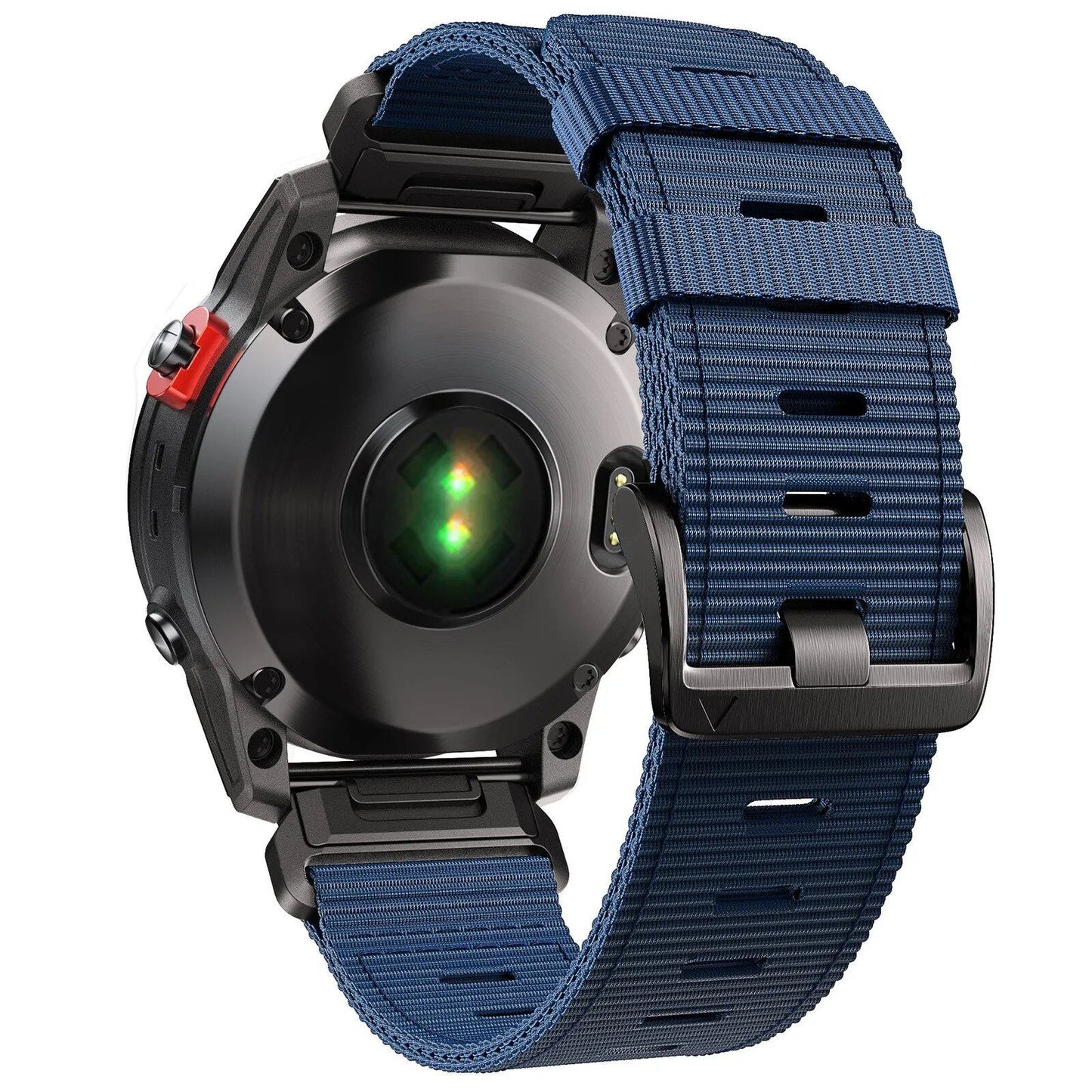 Garmin Fenix 7/7X/6X Pro/Epix Pro Gen 2(51mm・47mm)/Fenix 6/5 Plus/5X Plus用 クイックフィット 22mm・26mm ナイロン ストラップ ブレイデッド ウォッチバンド バンドカラー:mm 並行輸入品