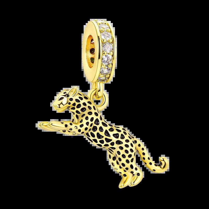 925 Sterling Silver Zodiac Lucky Charm Pendant, Custom Bracelet Charm Beads, Necklace, DIY Women's Jewelry, Gem Color, Parallel Import