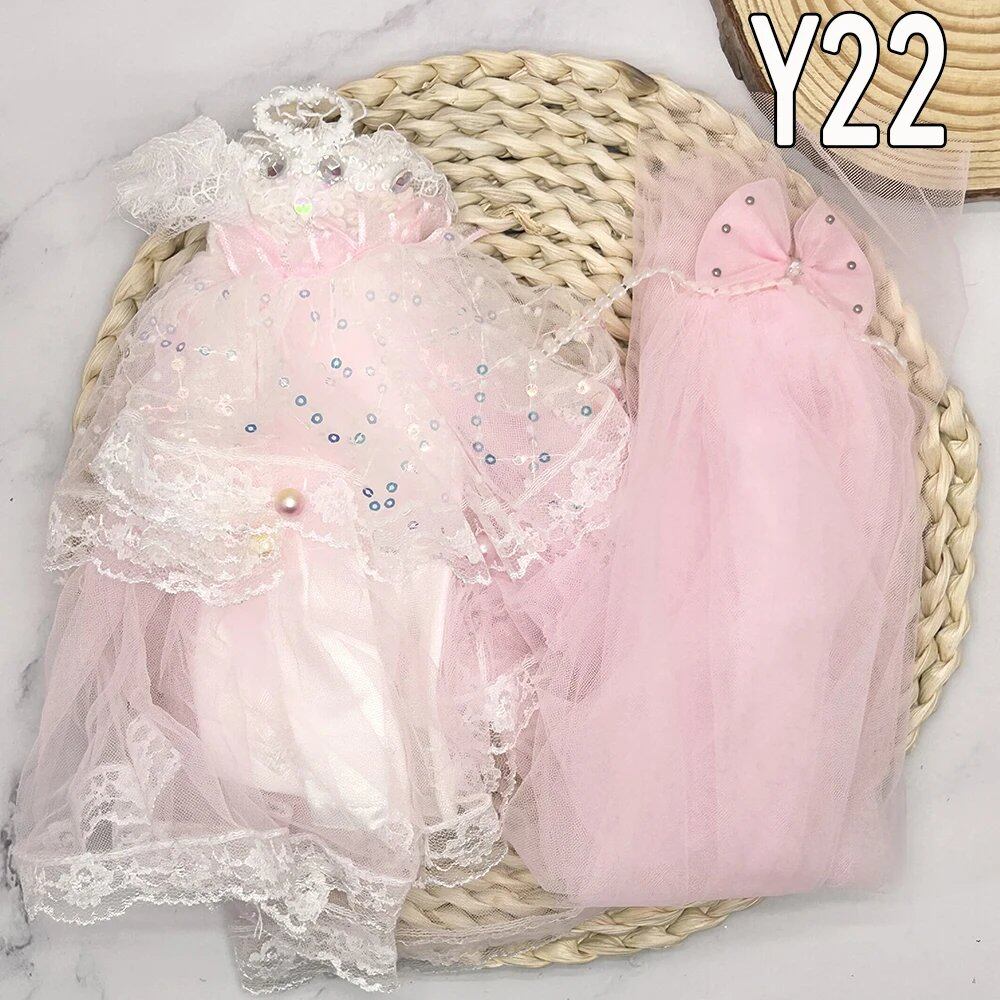 1/6 Scale BJD Doll Clothes Full Set (30cm) Anime Cute Reborn Doll Skirt, Hat, and Head Dress for Girls, Gift, Dress-Up DIY Dollhouse Toy, Parallel Import