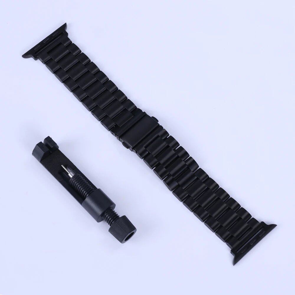 Stainless Steel Metal Band Strap for Apple Watch 10 (46mm) - Compatible with iWatch 10/9/8/Ultra (49mm, 42/44/38mm) - Band Color: mm; Parallel Import