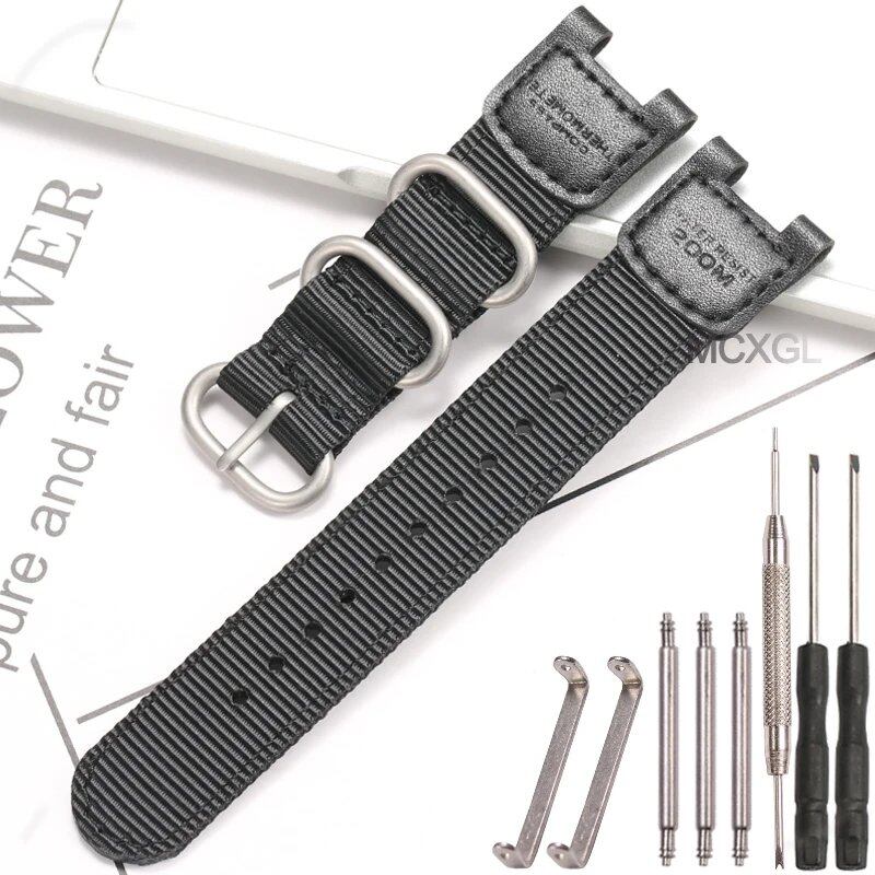 Replacement nylon strap for Casio SGW100, SGW-100-1V, SGW-100-1VDF sports watch, and GW-3500B. Available in canvas and band colors. Band width: 12mm x 24mm. Ships from: Parallel import.