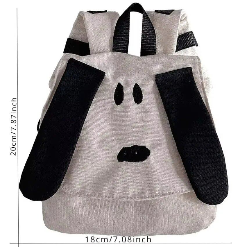 1. Cute Character Dog Backpack, Unisex, Stylish Canvas Travel Bag, Color: WAQ0644, Parallel Import. 1. Cute Character Dog Backpack, Unisex, Stylish Canvas Travel Bag, Color: WAQ0644, Parallel Import.