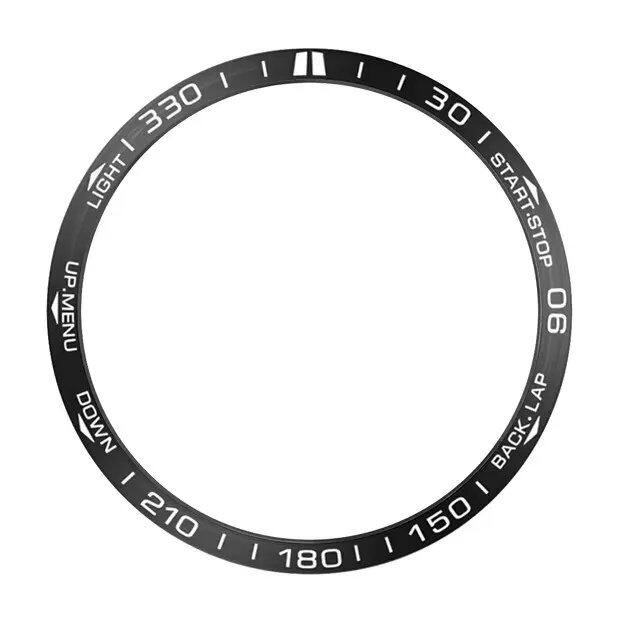 Bezel Ring Cover for Garmin Fenix 8 (7X 51mm, 7 47mm, 6X 6, 5X 5) - Stylish Frame Case, Smartwatch Accessory, Band Color: Compatible with: Parallel Import