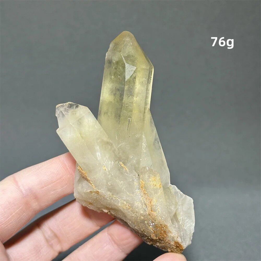 シトリン タワークリスタル 天然クォーツ 鉱石 エネルギー ヒーリング スピリチュアル オーラ 魔術 ホームデコレーション カラー: 並行輸入品