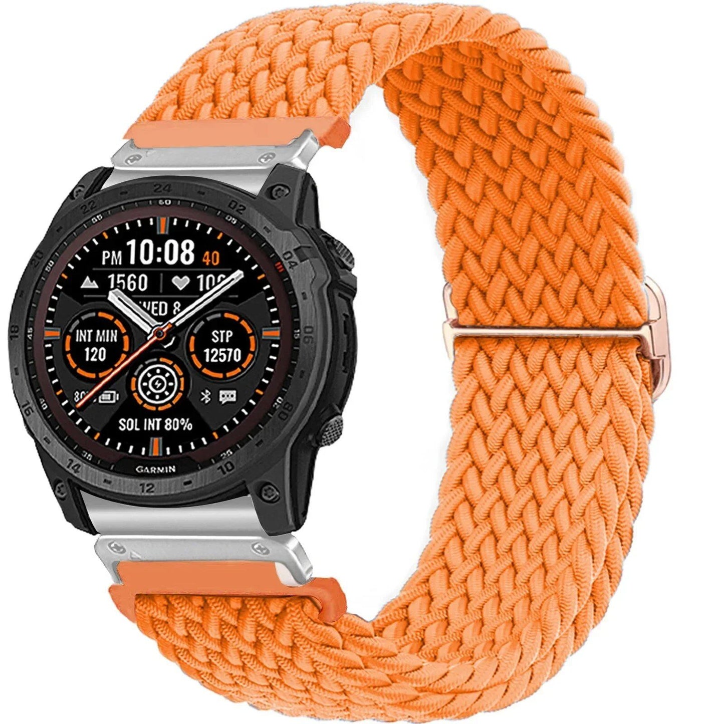 Nylon Loop Strap for Garmin Fenix 8/7/6 Pro/5 Plus, QuickFit Band, 22mm/26mm, Compatible with Garmin Smartwatches 3HR 945, Epix Gen 2, Band Color: mm, Parallel Import