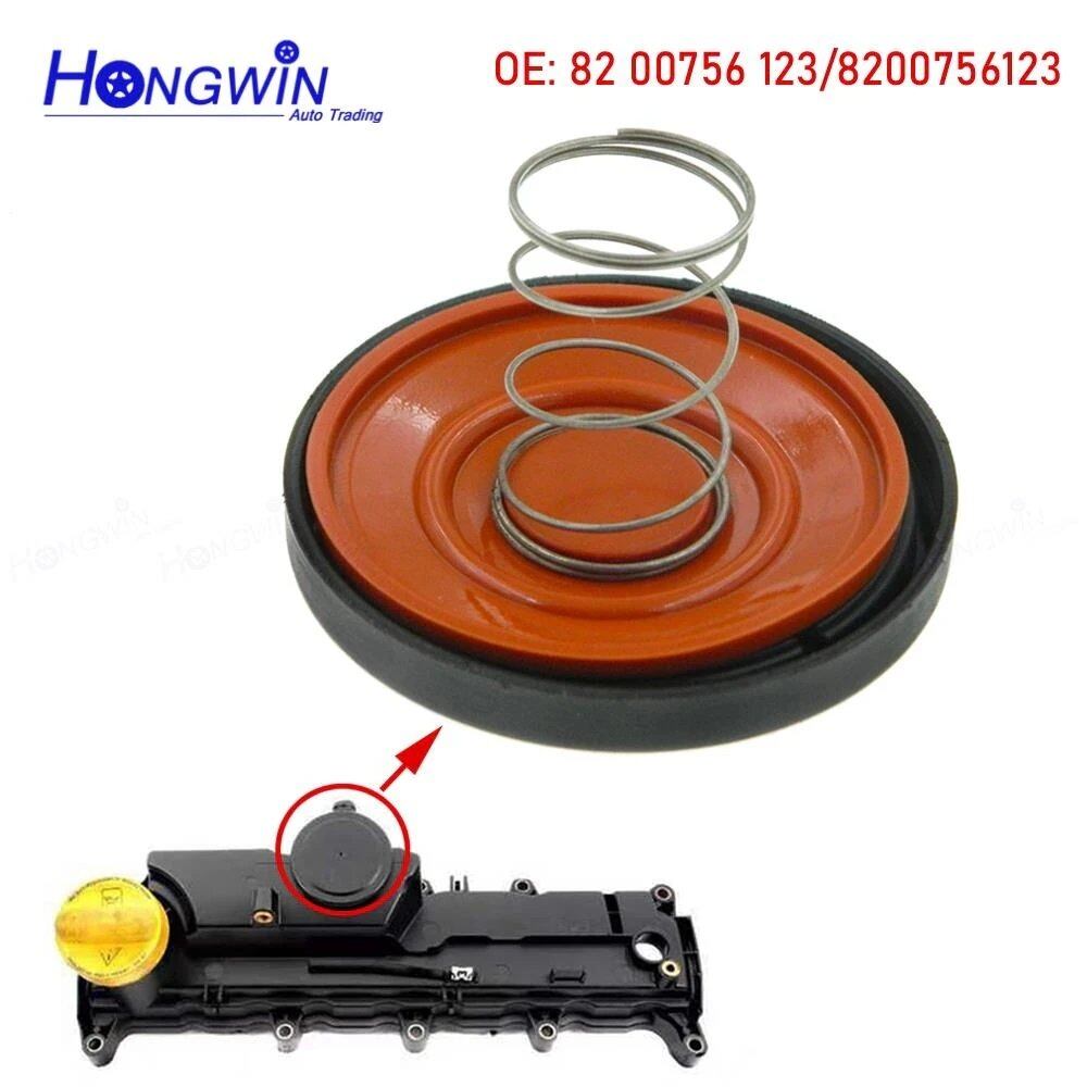 1.5 DCI PCV Valve Cover Repair Kit with Valve Cap (with Membrane) for Nissan Kubistar, Qashqai, Renault Clio, Kangoo, Laguna, Megane, and Scenic. Color: 1 Piece. Parallel Import.
