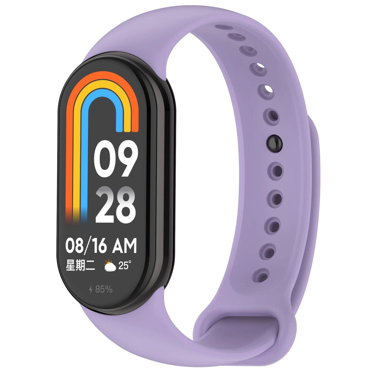 Xiaomi Mi Band 8/9用シリコンバンド 交換用ソフトリストバンド ストラップ ベルト アクセサリー バンドカラー:バンド幅 並行輸入品