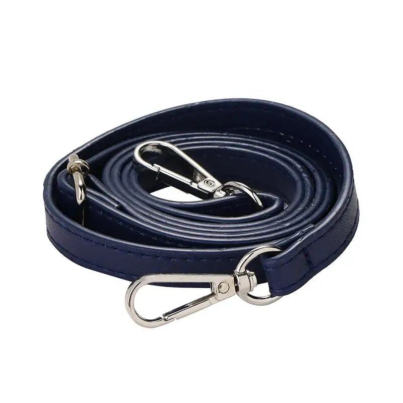 1.2cm Wide Thin Bag Belt/Shoulder Strap Replacement, Long Adjustable PU Leather Bag Strap, Bag Accessory, Color: Parallel Import