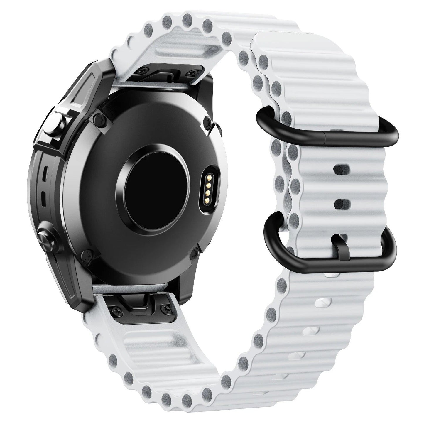 22mm/26mm Ocean Strap for Garmin Fenix 7/7X/5/5 Plus/6/6 Pro, Replacement Watch Band for Forerunner 965, Instinct/Enduro, Band Color: mm, Parallel Import