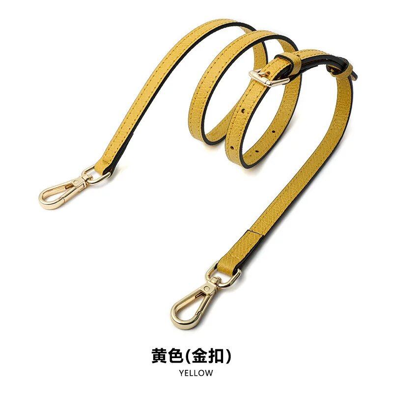 クロスボディ用レザーバッグストラップ 95cm~115cm 調節可能 おしゃれなショルダーストラップ バッグアクセサリー バッグDIY 並行輸入品