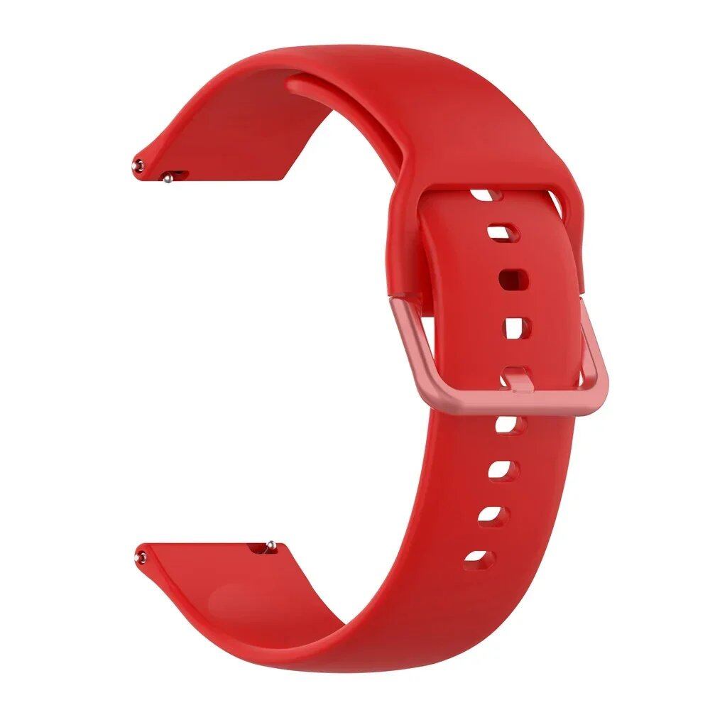 RealMe Watch 2 / 3 Pro / S / S Pro Sport Silicone Wristband - 20mm / 22mm Replacement Soft Watch Strap, Band Color: mm, Parallel Import