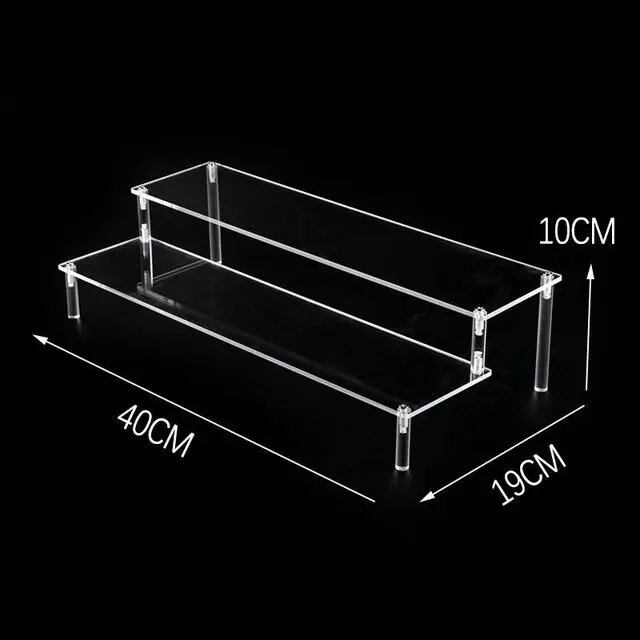 1-5 Tier Acrylic Display Stand/Clear Case (for Cupcakes, Perfume, Dolls, Amiibo, and Funko POP Figures) Color: Parallel Import