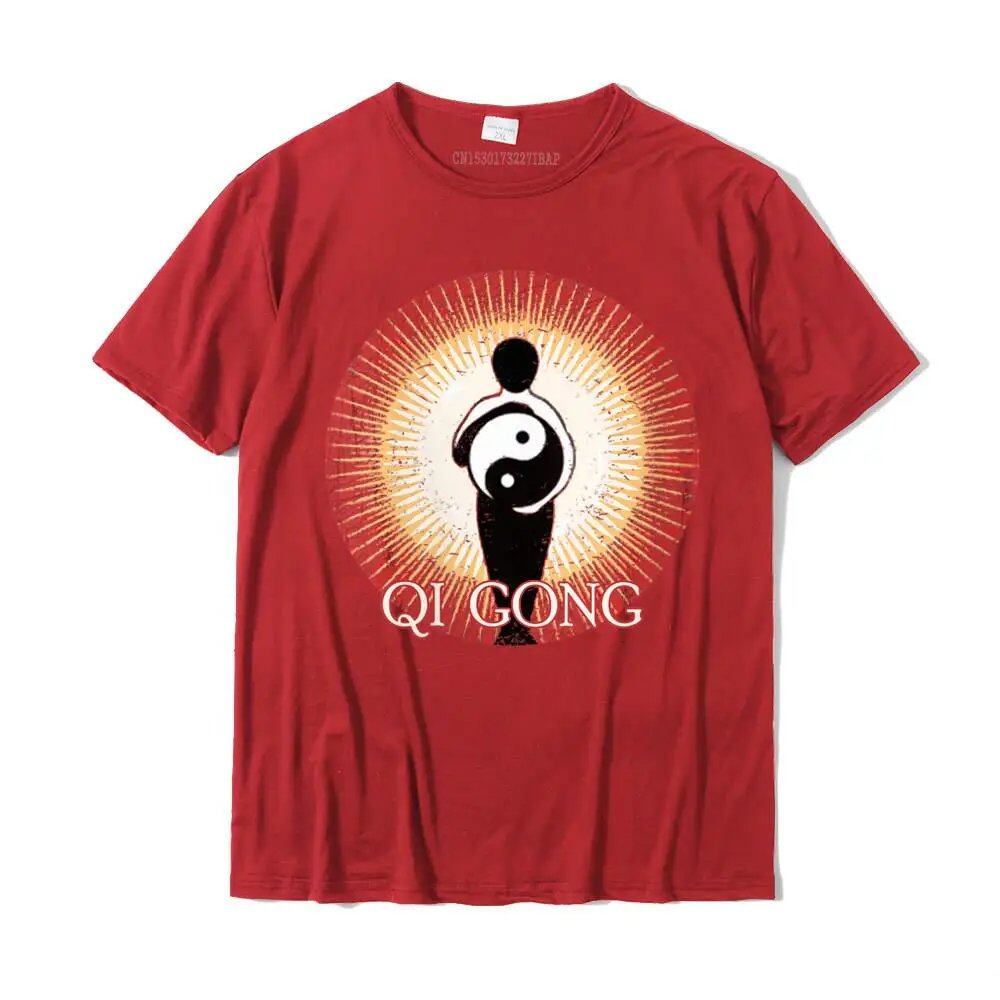 女性用気功・陰陽エネルギー瞑想太極丸首Tシャツ カミサス 卸売り カジュアルTシャツ 綿 大人用トップス ティー カジュアル サイズ: 並行輸入品