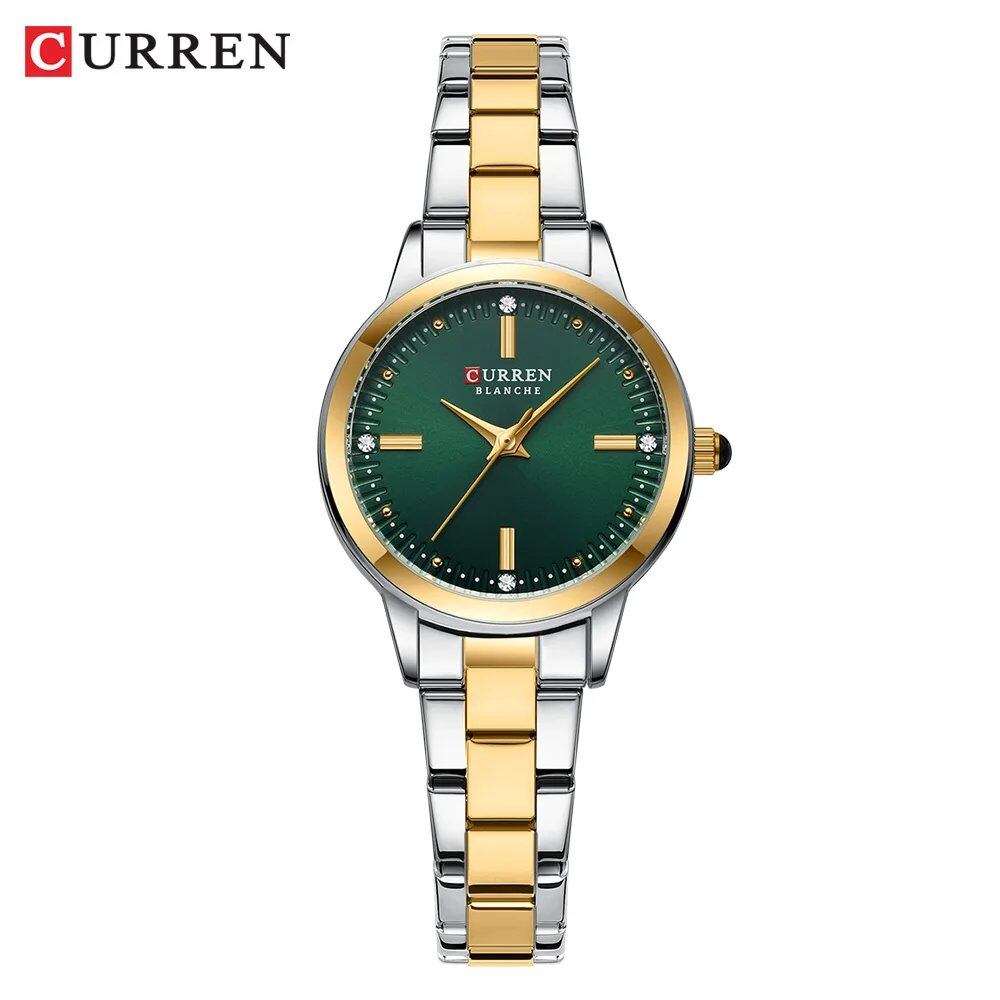 Karlen Women's Simple Dial Bracelet Quartz Watch, Stylish and Elegant, Color: Parallel Import