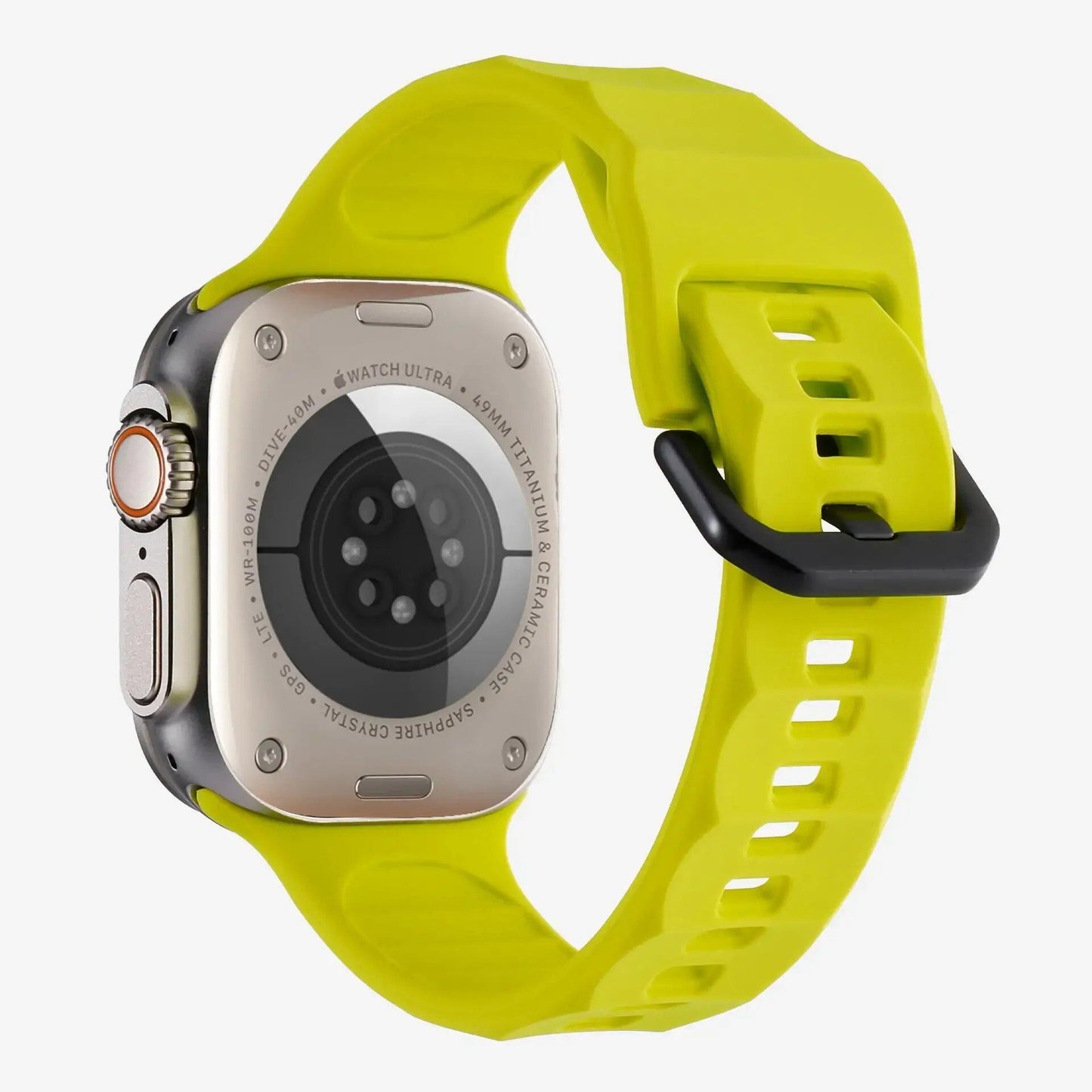 Apple Watch用スポーツシリコンバンド 45mm 44mm 42mm対応 シリコンストラップ ブレスレット アップルウォッチUltra 2 49mm用時計バンド サイズ: 並行輸入品