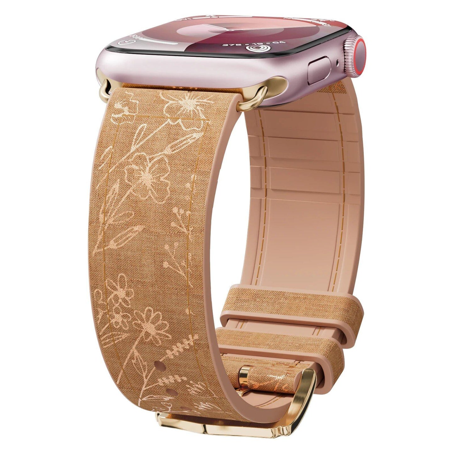 Apple Watch Band, 45mm, 44mm, 40mm, 49mm, 41mm, 38mm, 42mm, Accessories, Strap, Belt, Compatible with iWatch Series 9/8/7/6/5/4/3/SE/Ultra, Band Color: mm; Ships from: Parallel Import