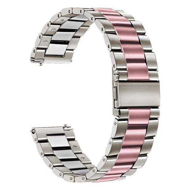 Replacement Stainless Steel Metal Strap for Huawei Watch GT5 (46mm/41mm) and GT4 (18mm/22mm) Band Color: mm, Parallel Import
