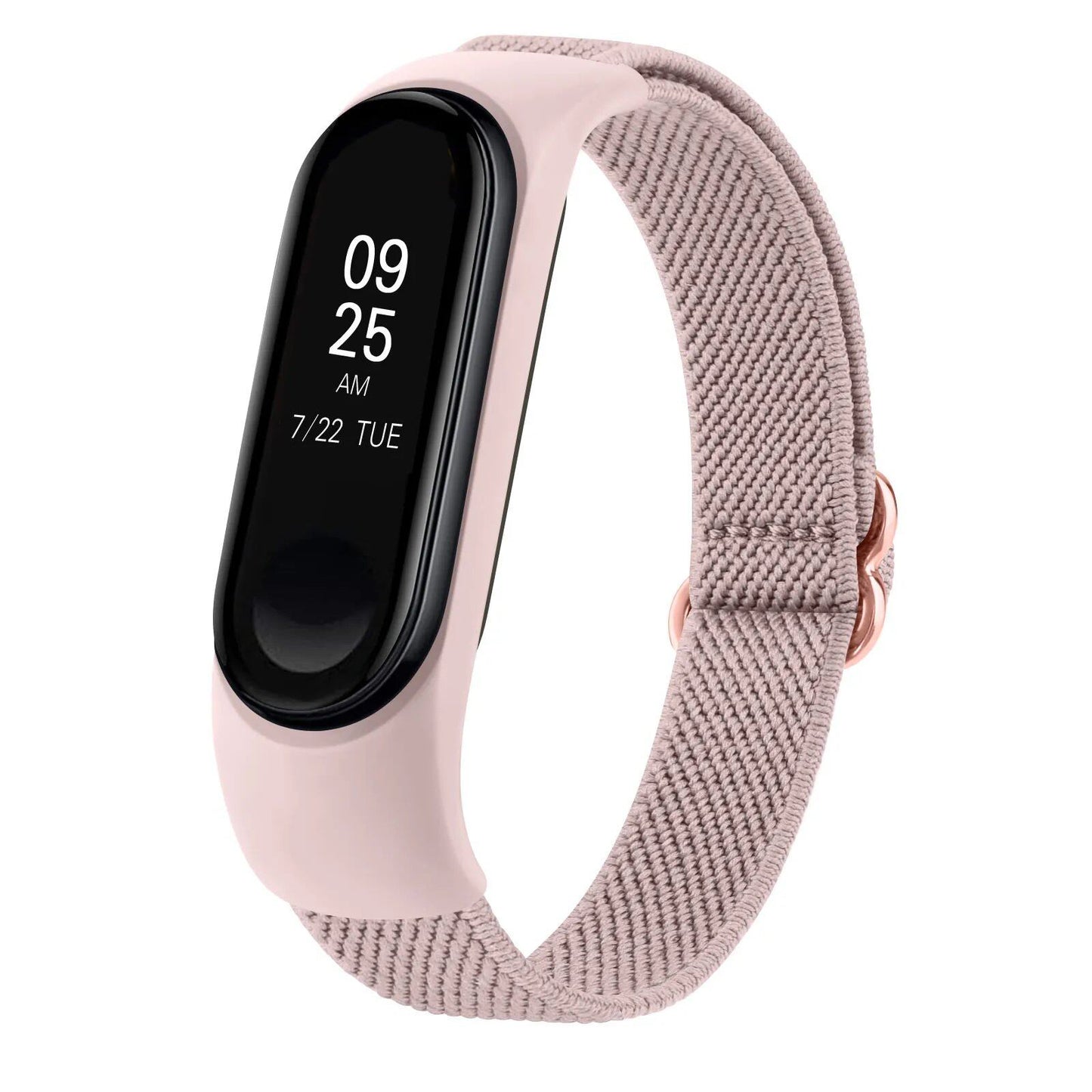Xiaomi Mi Band 3/4/5/6/7用 伸縮ナイロンストラップ 交換用アジャスタブルリストバンド 腕時計バンド バンドカラー:用 バンド幅 並行輸入品