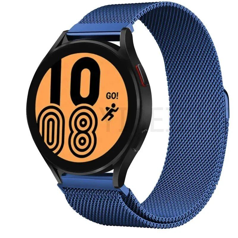 Milanese Loop Band for Samsung Galaxy Watch 6/5/4 Classic, Metal Strap, 20mm/22mm Bracelet, Compatible with Huawei GT/Amazfit GTS 4/GTR 2e/Bip 3-5, Parallel Import