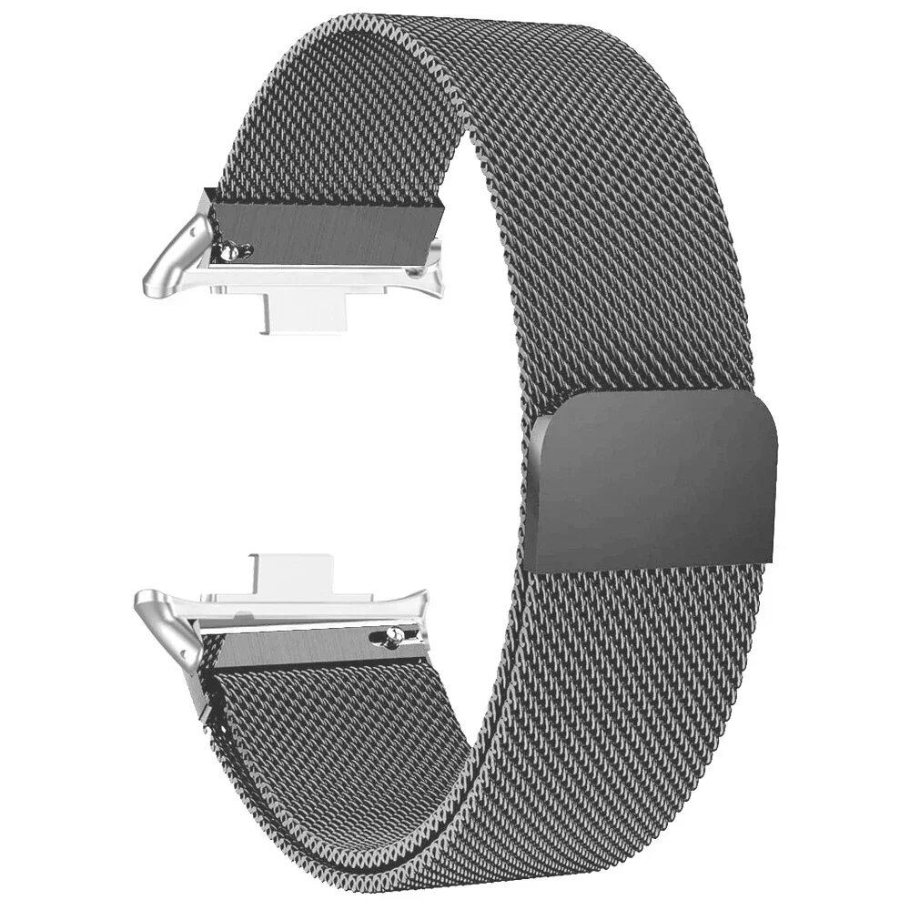 ミラネーゼループバンド for Redmi Watch 5/4 スマートウォッチ用ブレスレット Mi Band 8 Pro/9 Pro対応 交換用メタルストラップ アクセサリー バンドカラー: 並行輸入品