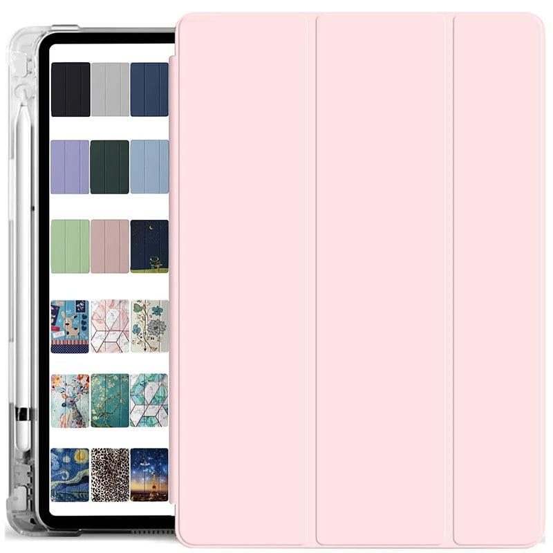 iPad Air 2 / Air 4 / Air 5 (10.9インチ) / iPad Pro 11インチ (M2 / M3 / M4 モデル) / iPad 10.2インチ (第9世代・第10世代) / iPad 9.7インチ (第5世代・第6世代) / iPad (第11世代) 対応 ケース A16チップ搭載モデル用 ペンシルホルダー付き 並行輸入品