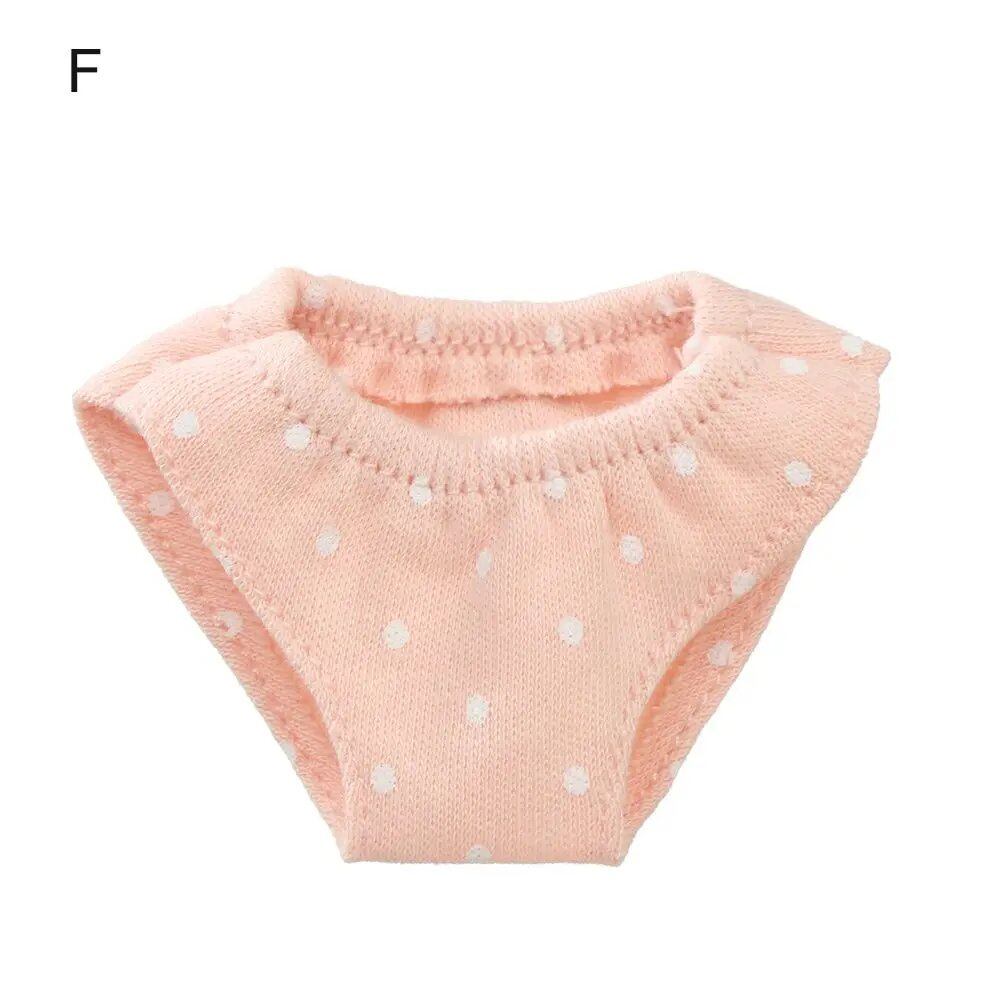 1/6 Scale Striped Briefs for Dolls, 60cm, Doll Underwear, Blythe Doll Pants, Dollhouse Kids Toy, DIY Doll Clothes, Parallel Import