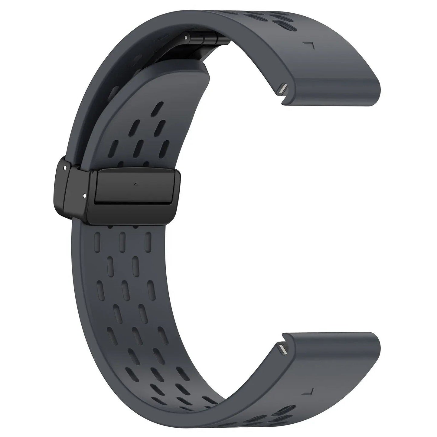 22mm and 26mm QuickFit Magnetic Silicone Bands for Garmin Fenix 6/6X/6XPro/7/7X/5/5s/5X/5XPlus/3 and Forerunner 965/945. Band Color: mm. Parallel Import.