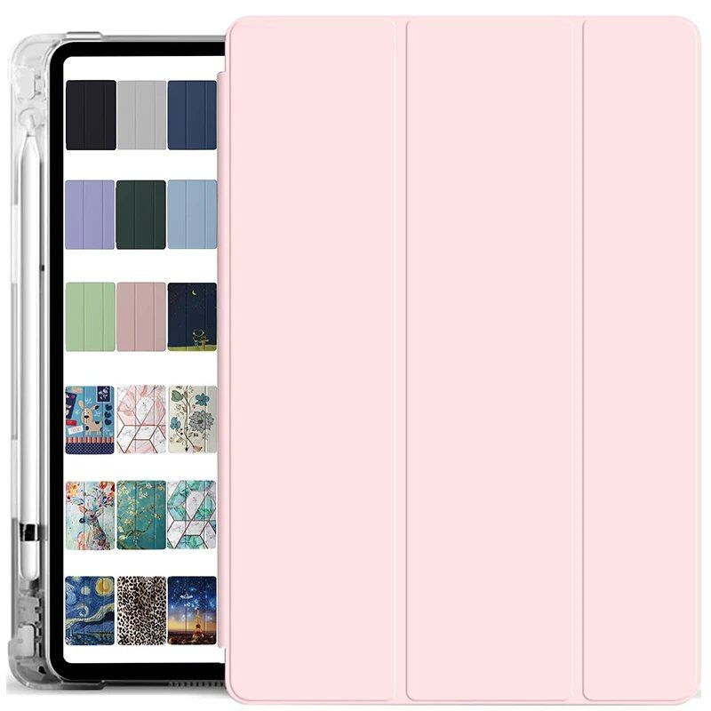 iPad Air 2 / Air 4 / Air 5 (10.9インチ) / iPad Pro 11インチ (M2 / M3 / M4 モデル) / iPad 10.2インチ (第9世代・第10世代) / iPad 9.7インチ (第5世代・第6世代) / iPad (第11世代) 対応 ケース A16チップ搭載モデル用 ペンシルホルダー付き 並行輸入品