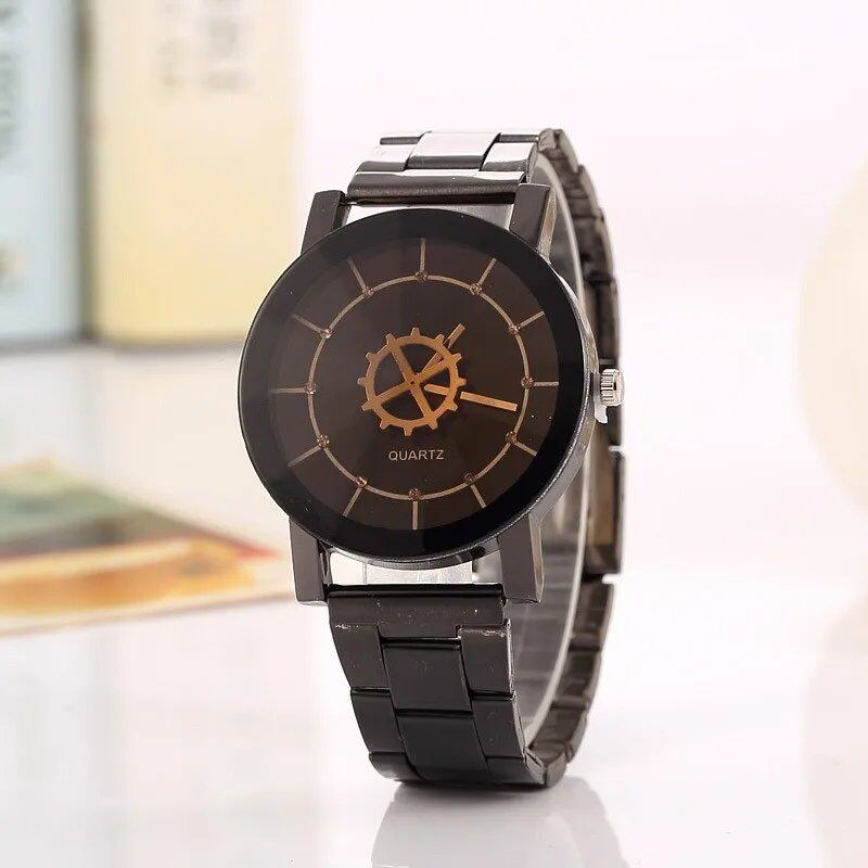 High-quality, fashionable, casual women's waterproof, luminous steel band sports watch for students and women. Parallel import.