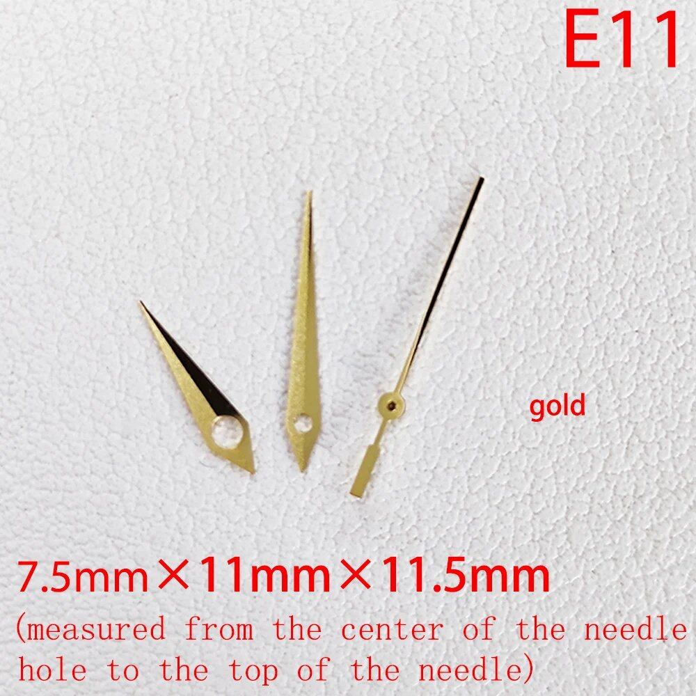 ETA Series Watch Accessories, Green & Blue Super Luminous Hands for ETA 2824, 2892, 2836, and 2834, Parallel Import