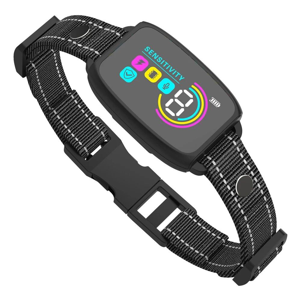 Automatic Anti-Bark Dog Collar, HD Digital, Rechargeable, Smart Stop Bark, IP67 Waterproof, Parallel Import