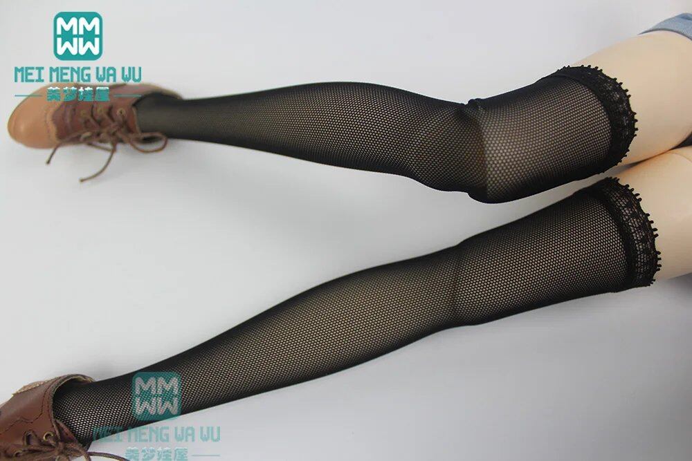 Fashion Lace Stockings for 1/3, 1/4, 1/6 DD, SD, MSD, YOSD, BJD Dolls, Gift for Girls, Color: BJD-0cm, Parallel Import