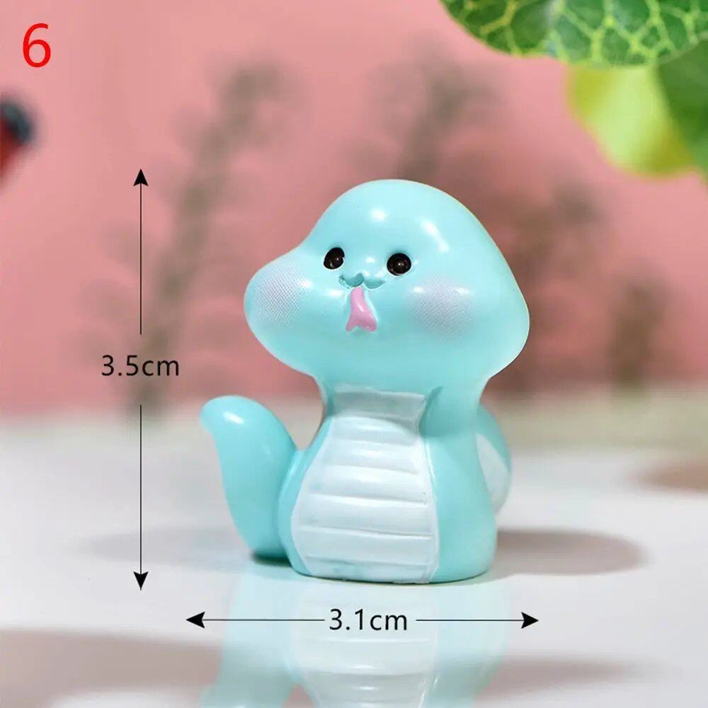 New Cute Micro Landscape Zodiac Tiger Miniature Figurine Garden Ornament Desktop DIY New Year Home Decor (Parallel Import)