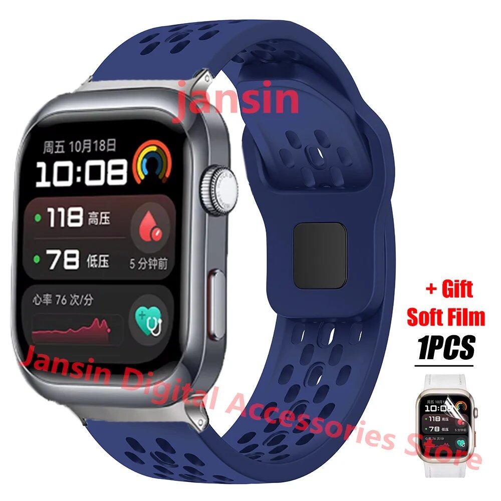 Silicone Sport Strap for Huawei Watch D2 - Replacement Wristband Accessory Size: ; Band Width: Compatible with Huawei Watch D2 (Parallel Import)
