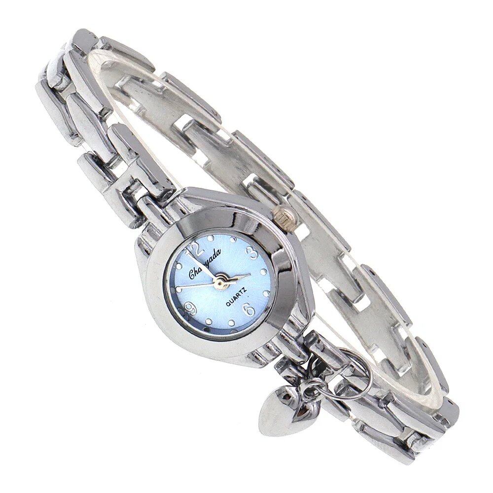Cute, simple, and elegant small women's watch. Luxury brand gold quartz watch for women. Color: 136. Parallel import.