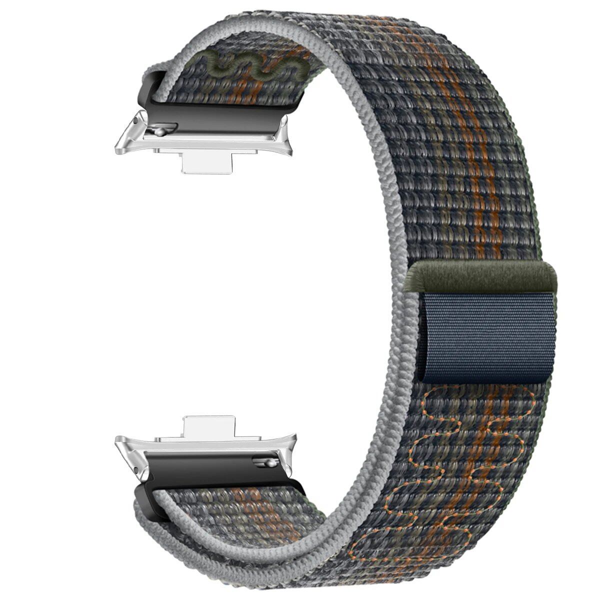 Breathable Nylon Loop Replacement Wristband for Xiaomi Redmi Watch 4/5, Mi Band 9/8 Pro, Sports Smartwatch Strap, Band Color: Parallel Import