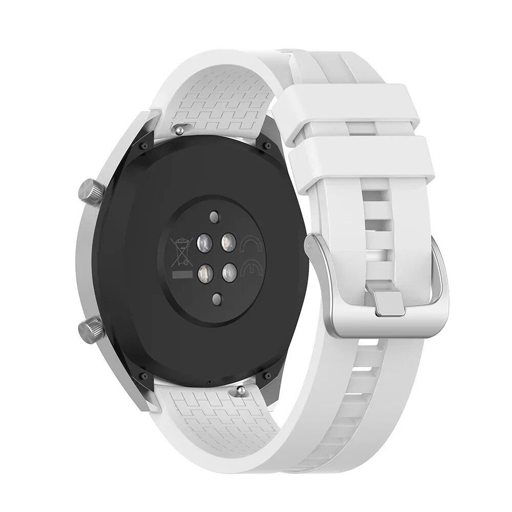 Huawei Watch GT 2/2e/3 Pro 用 22mm シリコン スマートウォッチ ストラップ - Samsung Galaxy Watch 3/45mm/46mm/S3 対応 バンド バンドカラー:;バンド幅:22mm ウォッチバンド 並行輸入品
