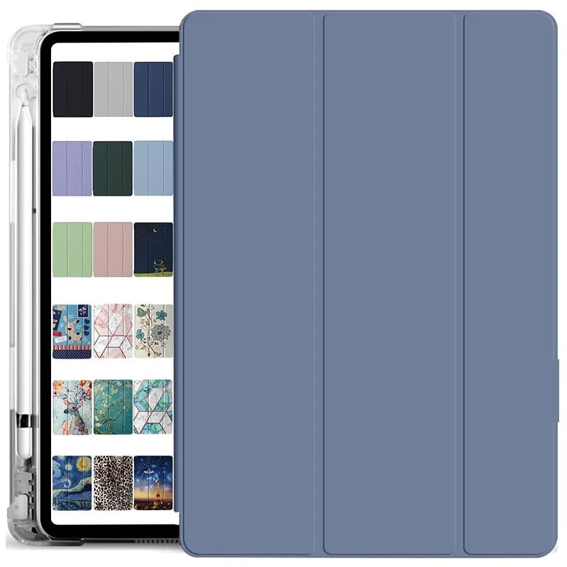 iPad Air 2 / Air 4 / Air 5 (10.9インチ) / iPad Pro 11インチ (M2 / M3 / M4 モデル) / iPad 10.2インチ (第9世代・第10世代) / iPad 9.7インチ (第5世代・第6世代) / iPad (第11世代) 対応 ケース A16チップ搭載モデル用 ペンシルホルダー付き 並行輸入品