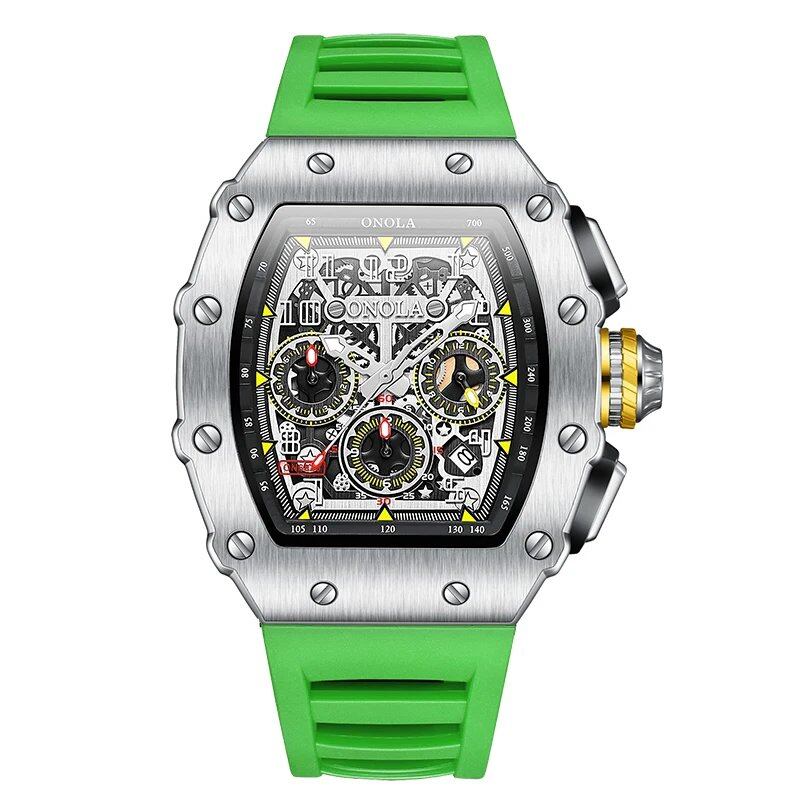 ONOLA Brand Luxury Men's Watch, Multi-Function Sports Watch, Waterproof, Luminous, Sport & Casual, Quartz Watch, Parallel Import