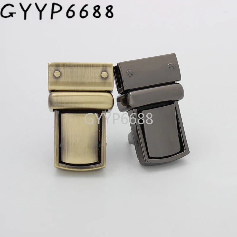 1~5-20個セット 38x23mm 大サイズ タンシェイプ レトロスタイル プッシュロック 紳士用ブリーフケース スーツケース ハンドバッグ用プレスロック サイズ: 並行輸入品
