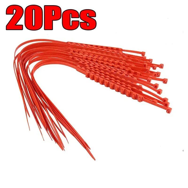 Pack of 10/20/40 Anti-Slip Snow Chains for Cars, Winter Tire Chains for Outdoor Use, Emergency Use, Anti-Slip Auto Accessories, Parallel Import